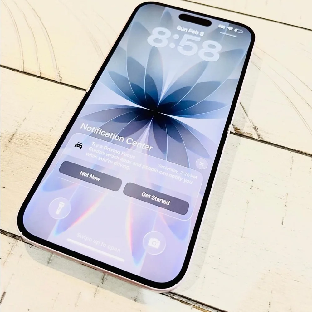 Sleek Smartphone with Black and Silver Design
